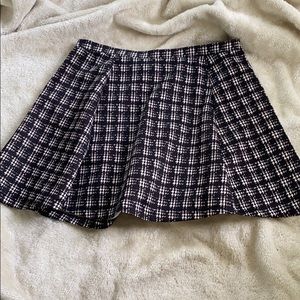 Black and white skirt